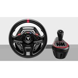 Thrustmaster T128 Shifter Pack Sort USB Rat + pedaler + gearskifter Analog/digital PC, Xbox One, Xbox One S, Xbox One X, Xbox Series S, Xbox Series X, Simulator set Sort, Rat + pedaler + gearskifter, PC, Xbox One, Xbox One S, Xbox One X, Xbox Series S, Xbox Series X, Håndbremseknap, View button, Setting button, Retningsknapper, Knappen Menu, Knappen Del, Analog/digital, 900°, Ledningsført