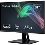 ViewSonic VP56 computerskærm 81,3 cm (32") 3840 x 2160 pixel 4K Ultra HD LED Sort, LED-skærm Sort (mat), 81,3 cm (32"), 3840 x 2160 pixel, 4K Ultra HD, LED, 5 ms, Sort