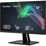 ViewSonic VS18845(VP3256-4K), LED-skærm Sort (mat)