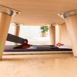 Vileda H2PrO Sæt med flad moppe, Gulvvasker Sort/Rød