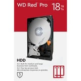 WD Ultrastar Red Pro 3.5" 18000 GB SATA, Harddisk 3.5", 18000 GB, 7200 rpm