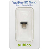 Yubico YubiKey 5C Nano, Sikkerhedsnøgle Sort