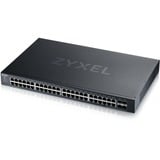 Zyxel XGS1935-52 Administreret L2+/L3 Gigabit Ethernet (10/100/1000), Switch Administreret, L2+/L3, Gigabit Ethernet (10/100/1000), Stativ-montering