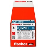 fischer Træskrue PowerFull II 8,0x200 ZK TX VG 