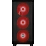 ALTERNATE ALT-HERO-AMD-001, Gaming PC Sort/gennemsigtig