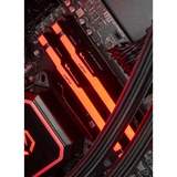 ALTERNATE Custom PC Series • Red Hero Elements Gaming-PC, Gaming PC Sort/gennemsigtig