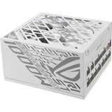 ASUS ROG -STRIX-1000P-GAMING-WHITE enhed til strømforsyning 1000 W 20+4 pin ATX ATX Hvid, PC strømforsyning Hvid, 1000 W, 100 - 240 V, Aktiv, 130 W, 1000 W, 130 W