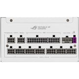 ASUS ROG -STRIX-1000P-GAMING-WHITE enhed til strømforsyning 1000 W 20+4 pin ATX ATX Hvid, PC strømforsyning Hvid, 1000 W, 100 - 240 V, Aktiv, 130 W, 1000 W, 130 W