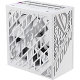 ASUS ROG -STRIX-1000P-GAMING-WHITE enhed til strømforsyning 1000 W 20+4 pin ATX ATX Hvid, PC strømforsyning Hvid, 1000 W, 100 - 240 V, Aktiv, 130 W, 1000 W, 130 W
