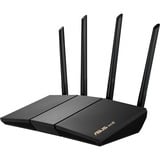 ASUS RT-AX57 trådløs router Gigabit Ethernet Dual-band (2,4 GHz / 5 GHz) Sort Wi-Fi 6 (802.11ax), Dual-band (2,4 GHz / 5 GHz), Ethernet LAN, Sort, Bordplade router