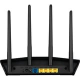 ASUS RT-AX57 trådløs router Gigabit Ethernet Dual-band (2,4 GHz / 5 GHz) Sort Wi-Fi 6 (802.11ax), Dual-band (2,4 GHz / 5 GHz), Ethernet LAN, Sort, Bordplade router
