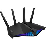 ASUS RT-AX82U trådløs router Gigabit Ethernet Dual-band (2,4 GHz / 5 GHz) 4G Sort Wi-Fi 6 (802.11ax), Dual-band (2,4 GHz / 5 GHz), Ethernet LAN, 4G, Sort, Bordplade router