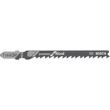 Bosch 2 608 633 A42 stiksav, rullesav & sabelsavklinge Stiksavklinger High Carbon Steel (HCS) 100 stk Stiksavklinger, Spånplade, Fiberbræt, Blødt træ, Krydsfiner med trækerne, High Carbon Steel (HCS), 4 mm, 10 cm, 100 stk