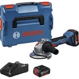 Bosch Batteridrevet vinkelsliber GWS 18V-8 Professional, 18Volt Blå/Sort