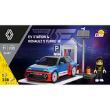COBI EV Station & Renault 5 Turbo 3E, Bygge legetøj 