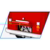 COBI Volkswagen T2a Camper Van Executive Edition, Bygge legetøj Rød/Hvid