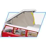 COBI Volkswagen T2a Camper Van Executive Edition, Bygge legetøj Rød/Hvid