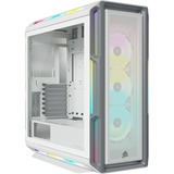 Corsair iCUE 5000T RGB Midi Tower Hvid, Towerkabinet Hvid, Midi Tower, PC, Hvid, ATX, EATX, micro ATX, Spil, Flere