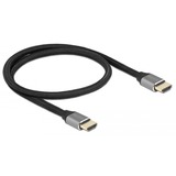 DeLOCK 83994 HDMI-kabel 0,5 m HDMI Type A (Standard) Grå grå, 0,5 m, HDMI Type A (Standard), HDMI Type A (Standard), 3D, 48 Gbit/sek., Grå