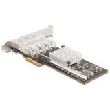 DeLOCK PCI Express x4 til 4 x SFP Slot Gigabit LAN i350, Netværkskort 