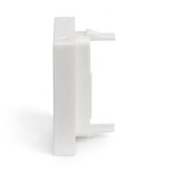 Digitus 45x45 mm frontplade til kabelkanaler, Blænde Hvid