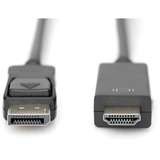 Digitus Adapterkabel DisplayPort > HDMI 4K Sort