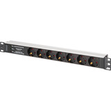 Digitus DN-95441, Strømskinne Sort/aluminium