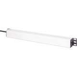 Digitus DN-95441, Strømskinne Sort/aluminium