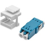 Digitus Fiberoptisk kobling, duplex, LC > LC hunstik, singlemode OS2 Blå