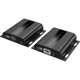 Digitus HDMI IP PoE extender sæt, HDMI-udvidelse forlænger Sort