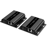 Digitus HDMI IP PoE extender sæt, HDMI-udvidelse forlænger Sort