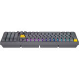 ENDORFY Celeris 1800, Gaming-tastatur grå, DE-layout, ENDORFY Yellow by Gateron