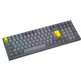 ENDORFY Gaming-tastatur grå, DE-layout, ENDORFY Yellow by Gateron