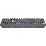 ENDORFY Gaming-tastatur grå, DE-layout, ENDORFY Yellow by Gateron