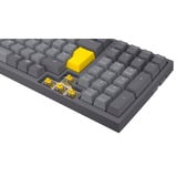 ENDORFY Gaming-tastatur grå, DE-layout, ENDORFY Yellow by Gateron