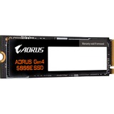 GIGABYTE AORUS Gen4 5000E 1 TB M.2 PCI Express 4.0 NVMe 3D TLC NAND, Solid state-drev Sort, 1 TB, M.2, 5000 MB/s