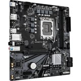 GIGABYTE H610M D3W WF6, Bundkort Sort/grå