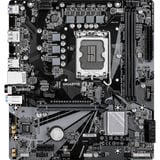 GIGABYTE H610M D3W WF6, Bundkort Sort/grå