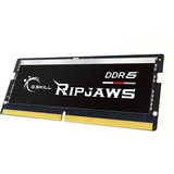 G.Skill Ripjaws F5-5200S3838A16GX1-RS hukommelsesmodul 16 GB 1 x 16 GB DDR5 5200 Mhz Sort, 16 GB, 1 x 16 GB, DDR5, 5200 Mhz, 262-pin SO-DIMM