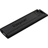 Kingston DataTraveler 512GB Max 1000R/900W USB 3.2 Gen 2, USB-stik Sort, 512 GB, USB Type-C, 3.2 Gen 2 (3.1 Gen 2), 1000 MB/s, Glide, Sort