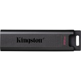 Kingston DataTraveler Max USB-nøgle 512 GB USB Type-C Sort, USB-stik Sort, 512 GB, USB Type-C, 1000 MB/s, Glide, 12 g, Sort