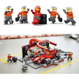 LEGO City F1®-pitstop og pitcrew med Ferrari-bil, Bygge legetøj Byggesæt, 6 År, Plast, 322 stk, 600 g