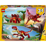LEGO Creator 3-i-1 Vild Dinosaur, Bygge legetøj 