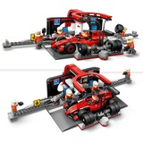 LEGO F1®-pitstop og pitcrew med Ferrari-bil, Bygge legetøj Byggesæt, 6 År, Plast, 322 stk, 600 g