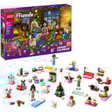 LEGO Friends Julekalender 2025, Bygge legetøj Byggesæt, 6 År, Plast, 237 stk, 365 g