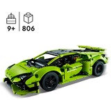 LEGO Technic Lamborghini Huracán Tecnica, Bygge legetøj Byggesæt, 9 År, Plast, 806 stk, 1,05 kg