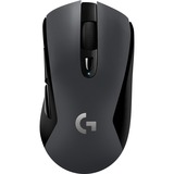 Logitech G603 LIGHTSPEED mus Højre hånd RF trådløst Optisk 12000 dpi, Gaming mus Sort, Højre hånd, Optisk, RF trådløst, 12000 dpi, 1 ms, Sort