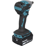 Makita Batteridrevet slagboremaskine DTW210Z, 18 Volt, Schlagskruemaskine Blå/Sort