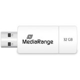 MediaRange USB-stik Hvid/Grøn