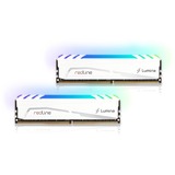 Mushkin Redline Lumina hukommelsesmodul 32 GB 2 x 16 GB DDR4 4000 Mhz Hvid, 32 GB, 2 x 16 GB, DDR4, 4000 Mhz, 288-pin DIMM, Hvid